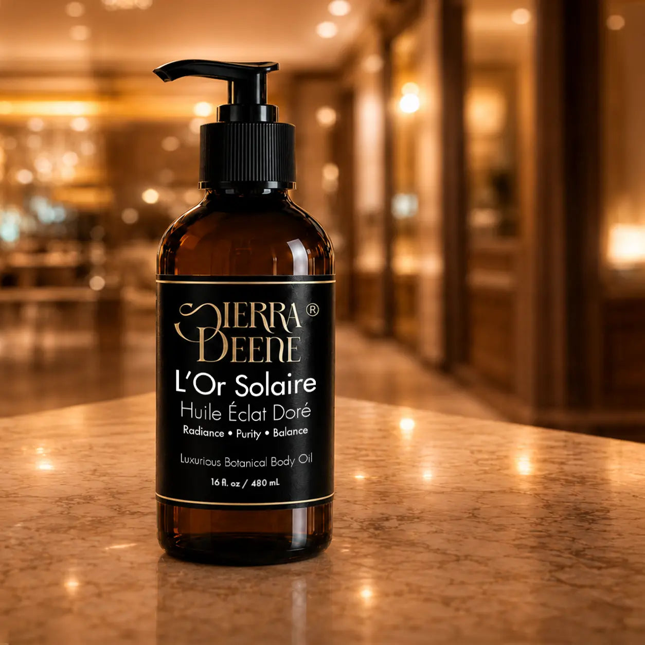 L'Ore Solaire Huile Éclat Doè Body Oil