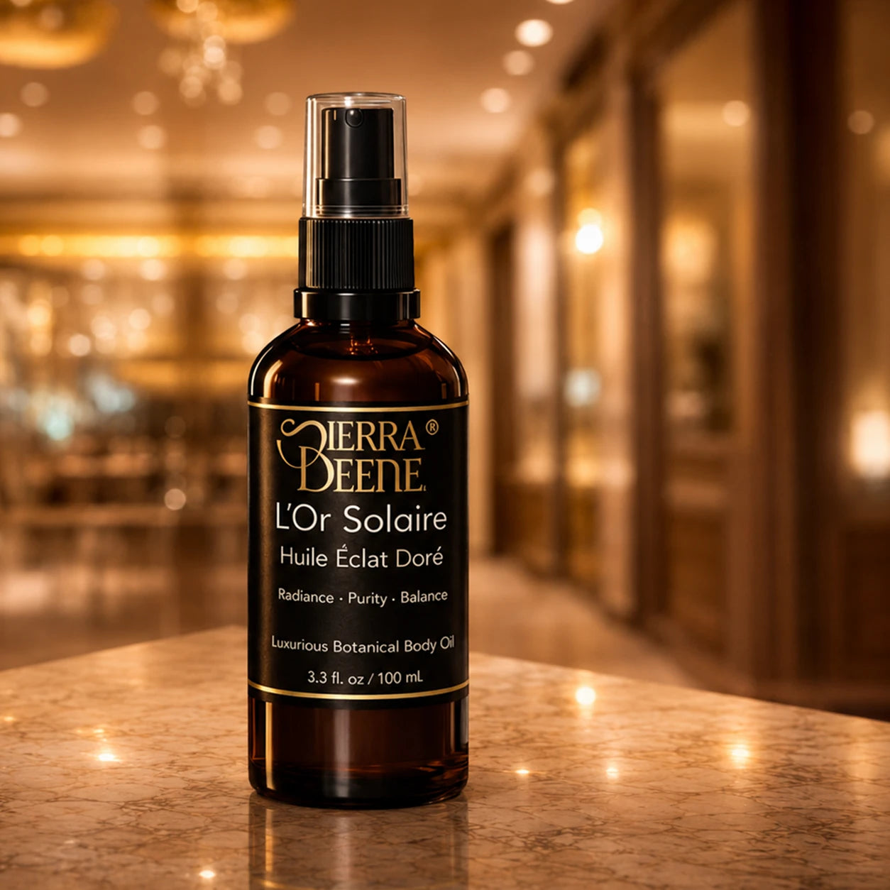 L'Ore Solaire Huile Éclat Doè Body Oil